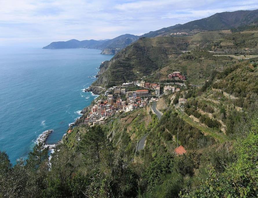 Maison De Village Avec Piscine Au-Dessus Des Cinque Terre Madonna del Trezzo Exteriér fotografie